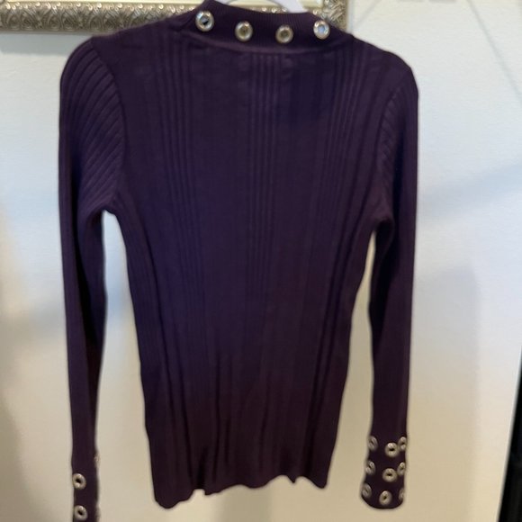 INC International Concepts Ribbed Long Sleeve Sweater NWT Size S - Picture 3 of 5